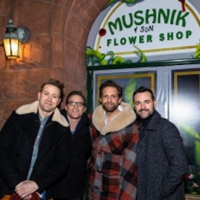 Photos: Nick Adams, Max von Essen &amp; More Attend Conrad Ricamora&#039;s First Performance in LITTLE SHOP OF HORRORS