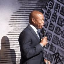 VIDEO: NYC Mayor Eric Adams Gives Pre-Show Speech at PARADISE SQUARE