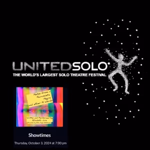 NOTES FROM A NARCISSISTIC NEGRO AND OTHER N WORDS to Play United Solo Festival