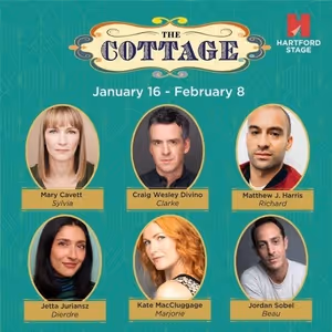 Mary Cavett, Craig Wesley Divino and More to Star in THE COTTAGE at Hartford Stage