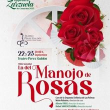 LA DEL MANOJO DE ROSAS inicia la temporada de Zarzuela de Canarias