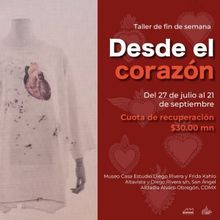 Con El Taller Desde El Corazón Motivan Al Público A Crear Arte Objeto Sobre Frida K