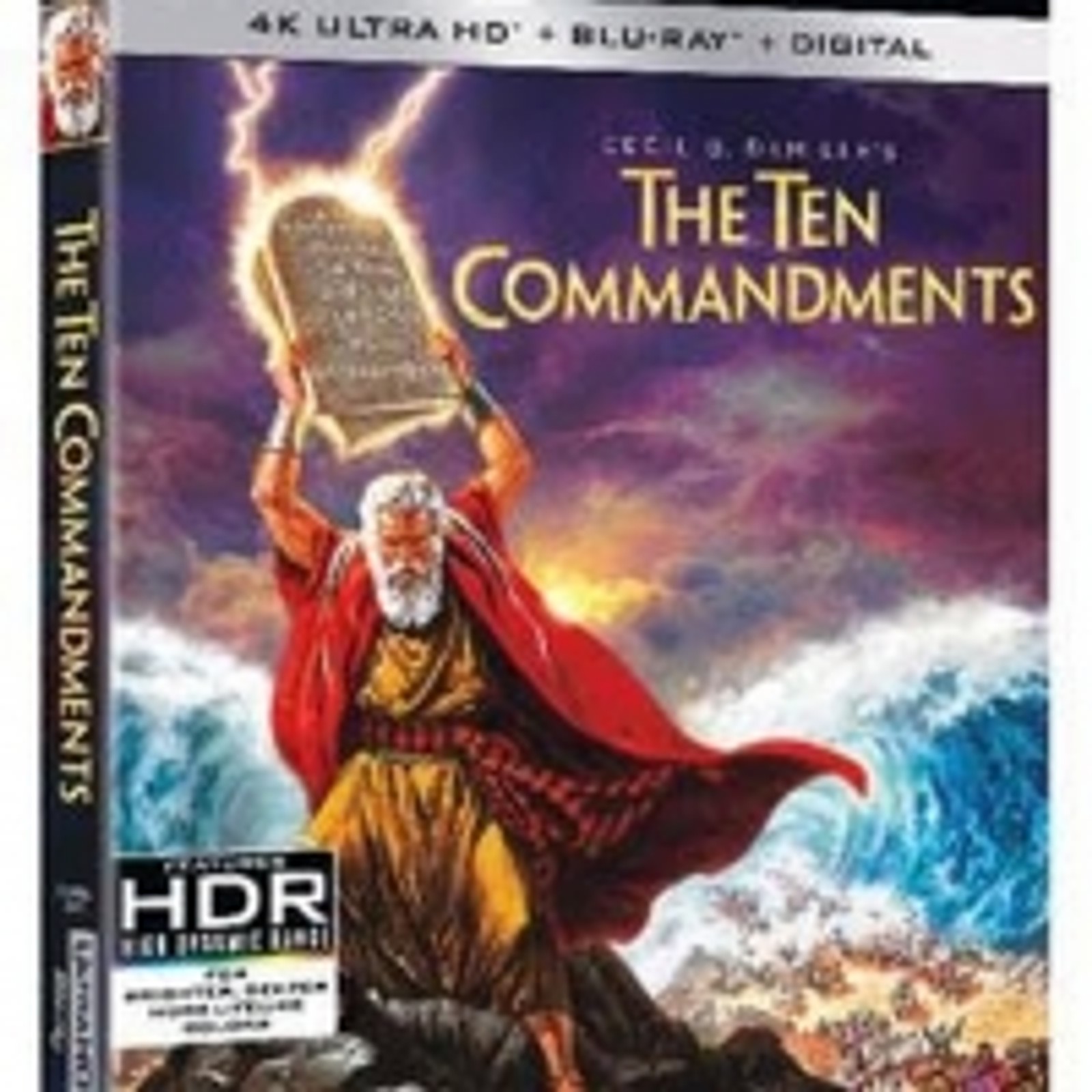 THE TEN COMMANDMENTS Debuts on 4K Ultra HD March 30th