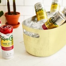 TOPO CHICO HARD SELTZER and a Special Piscosito Rim Recipe