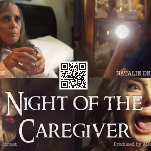 NIGHT OF THE CAREGIVER Starring Natalie Denise Sperl And Eileen Dietz Now Streaming…