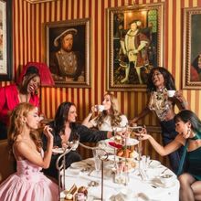 Photos: SIX Queens Celebrate Six Years With A Royal Afternoon Tea At The Rubens At Th