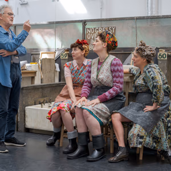 Tony Roper Celebrates 85th Birthday In Rehearsals For THE STEAMIE Tour Photo