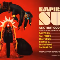 EMPIRE OF THE SUN to Tour Australia and New Zealand