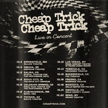 Cheap Trick Announces Fall Tour Dates