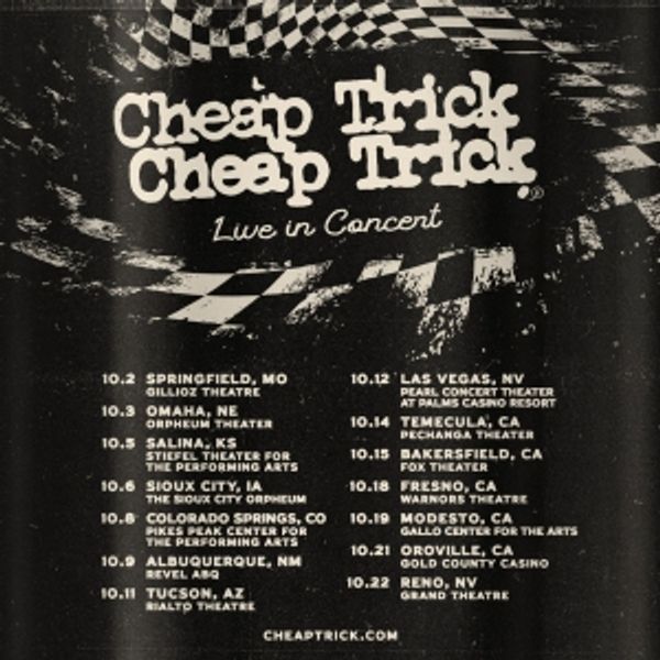 Cheap Trick Announces Fall Tour Dates Photo