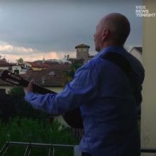 VIDEO: Balcony Opera Singer Maurizio Marchini Performs Again and Discusses Future Pla