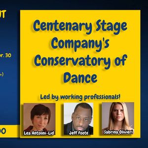 Centenary Stage Company Opens Registration for the 2026 Conservatory of Dance