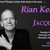Review: RIAN KEATING SINGS JACQUES BREL is a Rich Dessert at Don't Tell Mama