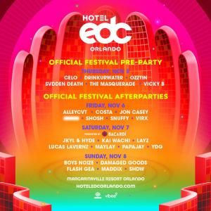 Hotel Edc Orlando Reveals Party Lineup with SVDDEN DEATH, Boys Noize, Kai Wachi