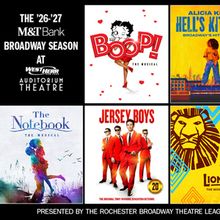 BOOP!, HELL'S KITCHEN and More Set for RBTL's 26-27 Season at West Herr Auditorium Th
