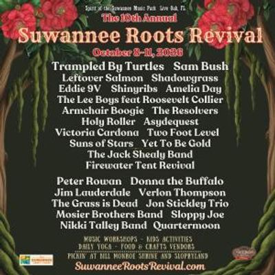 SUWANNEE ROOTS REVIVAL to Add Amelia Day, THE RESOLVERS & More