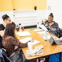 Cast Set for THREE HENS IN A BOAT World Premiere