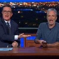 VIDEO: Jon Stewart Debuts the IRRESISTIBLE Trailer on THE LATE SHOW WITH STEPHEN… Video