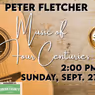 Peter Fletcher to Perform Music of Four Centuries at the Avalon Theatre