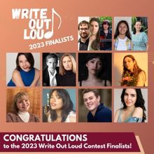 Finalists Announced For The 2023 WRITE OUT LOUD CONTEST