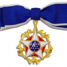 Presidential Medal Of Freedom Awarded To Martha Raye For Her Service To The Troops To