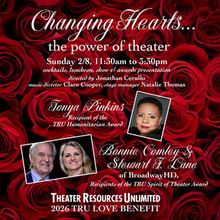 Theater Resources Unlimited Honors Tonya Pinkins And BroadwayHD At 2026 TRU LOVE BEN