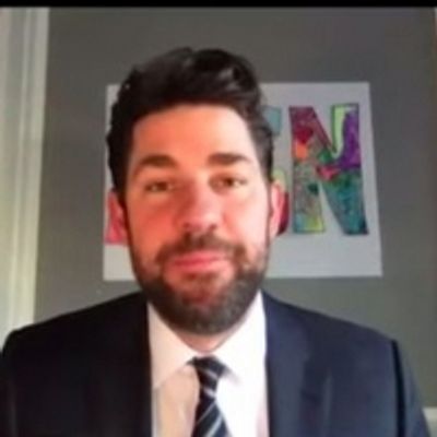 VIDEO: John Krasinski Shares 'Some Good News' Including a Mini THE OFFICE Reunion with Steve Carrell