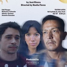CLOUD TECTONICS by José Rivera to Open at Teatro LATEA