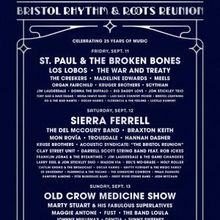 Bristol Rhythm & Roots Reunion to Mark 25th Anniversary With Daily Lineups