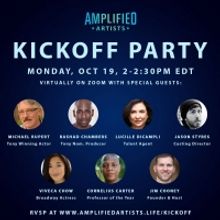 Celebrate the Launch of Amplified Artists With Michael Rupert,  Viveca Chow and More