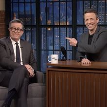 Seth Meyers Wants Stephen Colbert to Star in OH, MARY!