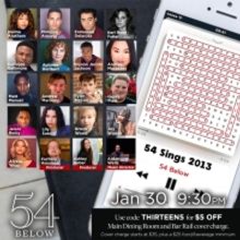 Philippe Arroyo, Joy Woods, Keri Rene Fuller, and More Join 54 SINGS 2013