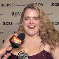 Video: Bonnie Milligan Celebrates Tony Win for 'Best Featured Actress in a Musical' Video