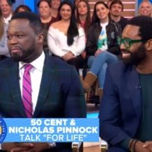 VIDEO: 50 Cent & Nicholas Pinnock Talk FOR LIFE on GOOD MORNING AMERICA
