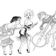 The Hirschfeld Broadway Tarot Featuring The Art Of Al Hirschfeld Available Next Month