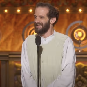 Video: Will Brill Accepts Tony Award For STEREOPHONIC