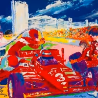 LeRoy Neiman Foundation Stages Anchor Exhibit at The Bridge's Clubhouse
