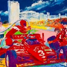 LeRoy Neiman Foundation Stages Anchor Exhibit at The Bridge's Clubhouse