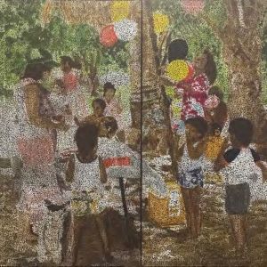 AGSA Acquires Celebrated And Influential British Artist Chris Ofili Painting, The…