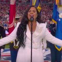 VIDEO: Demi Lovato Sings the National Anthem at the 2020 Super Bowl