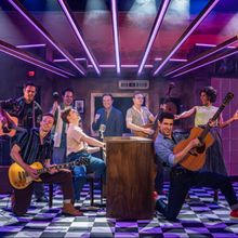 Full Cast Set for MILLION DOLLAR QUARTET London Transfer