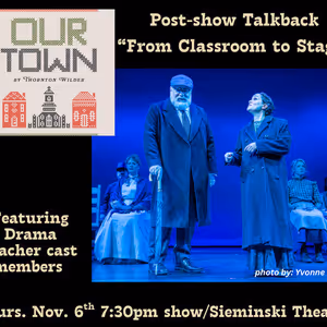 American Theater Group To Present OUR TOWN Talkback With New Jersey Drama Teachers