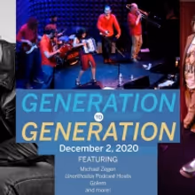 Michael Zegen and More to Take Part in The Museum Of Jewish Heritage's GENERATION TO…