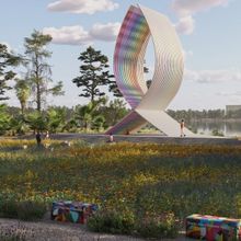 JEFRË Unveils Design for Wings of the Rainbow, 49-Foot Tribute to Pulse Nightclub Vi