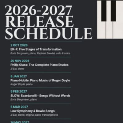 Heresy Records to Release Six Piano Albums Featuring Glass, Liszt and Bowie