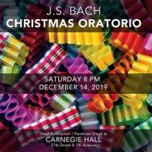The Cecilia Chorus Of New York Presents Bach's Christmas Oratorio On December 14 At…