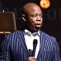 Video: NYC Mayor Eric Adams Takes The Stage At PARADE To Condemn Anti-Semitic Protest