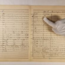 The Cleveland Orchestra Receives Gift Of The Autograph Manuscript Of Gustav Mahler's 