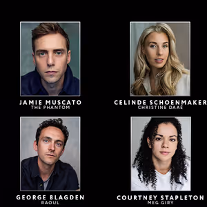 George Blagden, Courtney Stapleton, and Mazz Murray Join LOVE NEVER DIES at the…