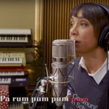 VIDEO: The Bird and The Bee ft. Dave Grohl Perform 'Little Drummer Boy' on JIMMY KIMM